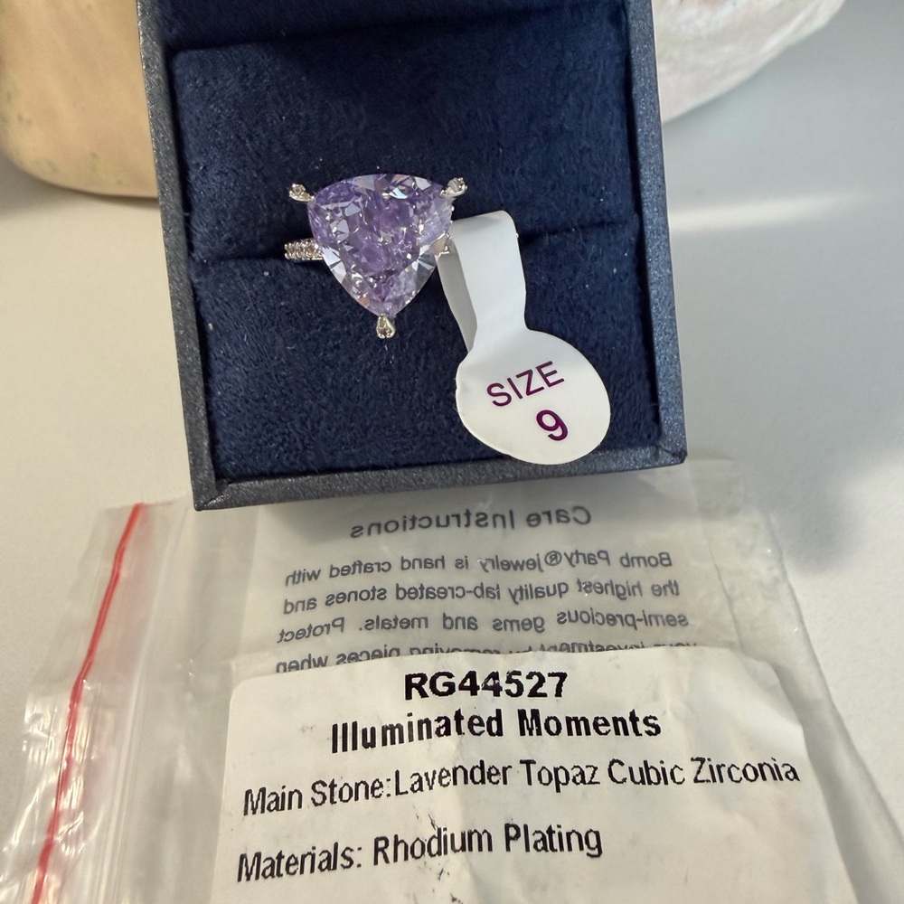 Lavender Topaz Ring RG44527 “Illuminated Moments”